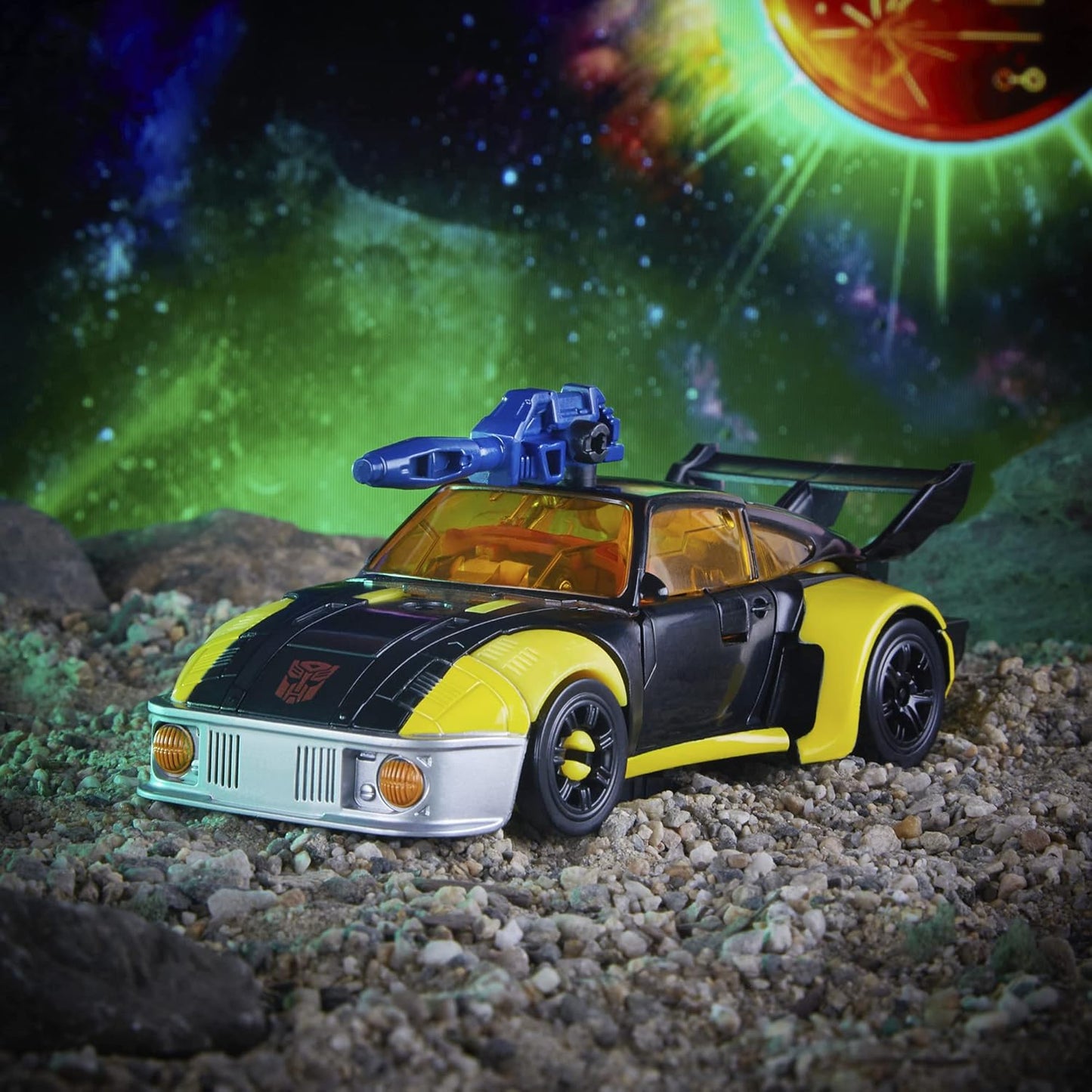 Transformers Generations War for Cybertron Golden Disk Collection Capítulo 2, Autobot Jackpot com Visão, para maiores de 8 anos, 14 cm (Exclusivo Amazon)
