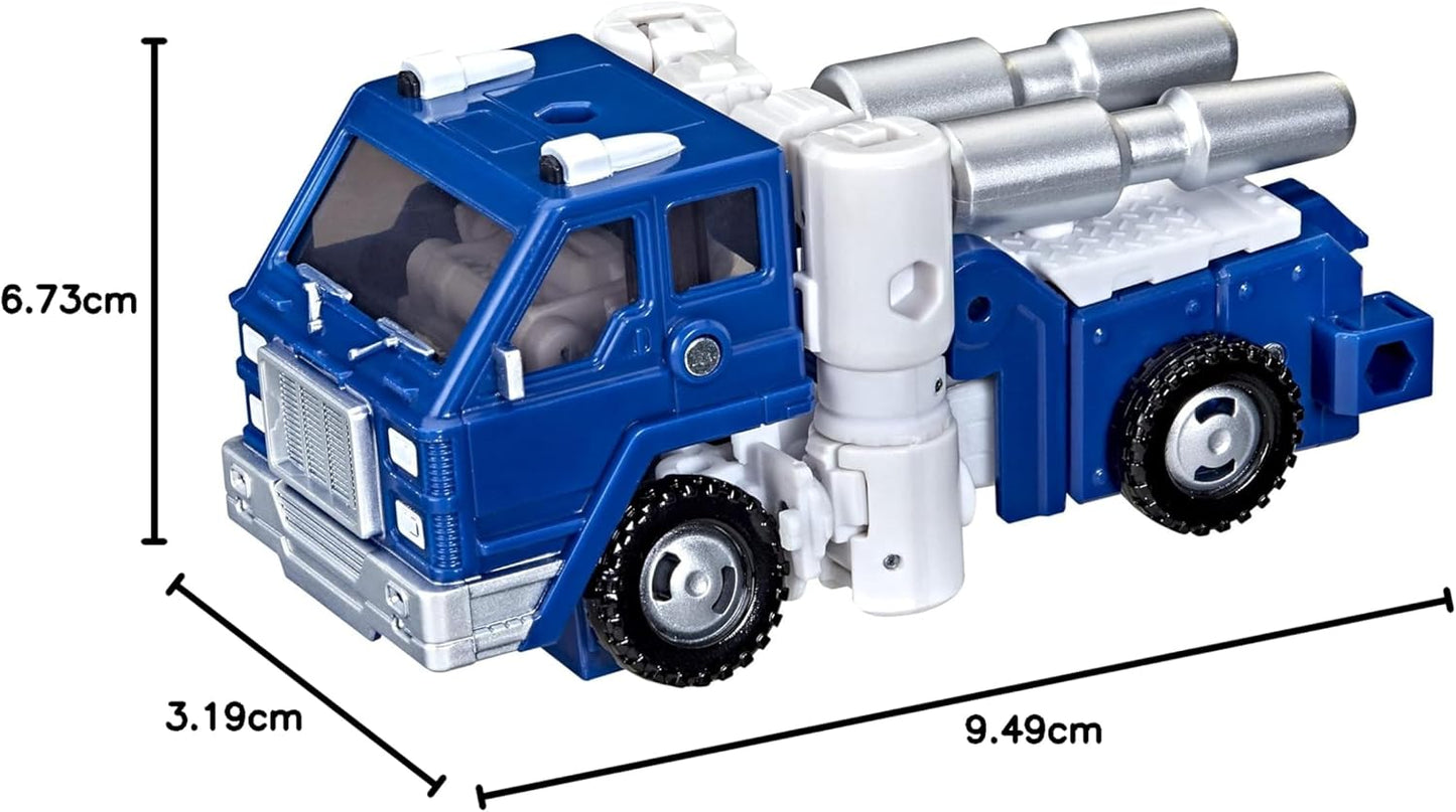 Transformers Generations War for Cybertron: Kingdom Deluxe WFC-K32 Autobot Pipes Action Figure - 8 anos ou mais, 14 cm Multicolorido F0682