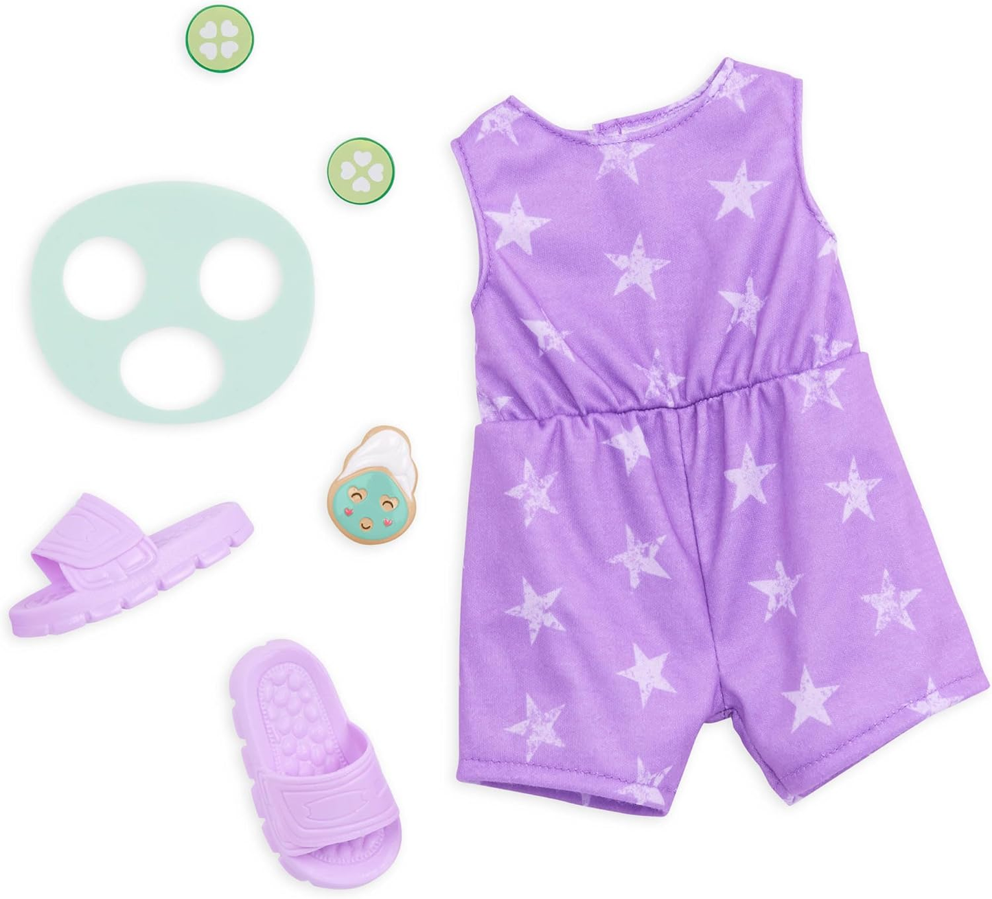 Our Generation Boneca Deluxe Emily com Livro de Histórias – Boneca organizadora de festas de 45 cm e livro de histórias para meninas e meninos, acessórios divertidos para festas, corpo macio e fofinho, para crianças a partir dos 3 anos