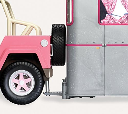 O nosso Jeep Off Roader de 45 cm para bonecas, brinquedos, roupas e acessórios para meninas a partir dos 3 anos