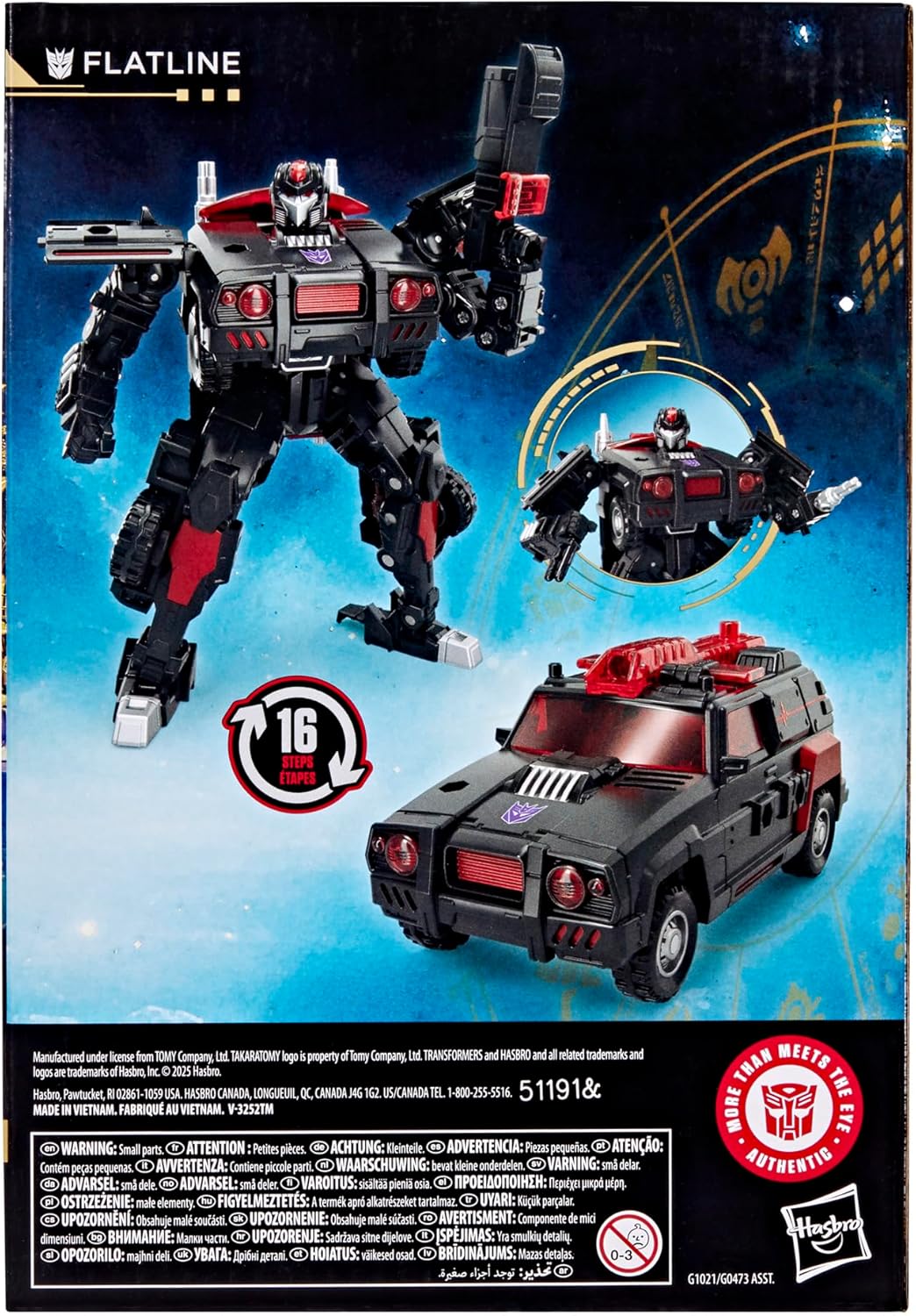Figura de ação Flatline da classe Voyager de Transformers Age of Primes