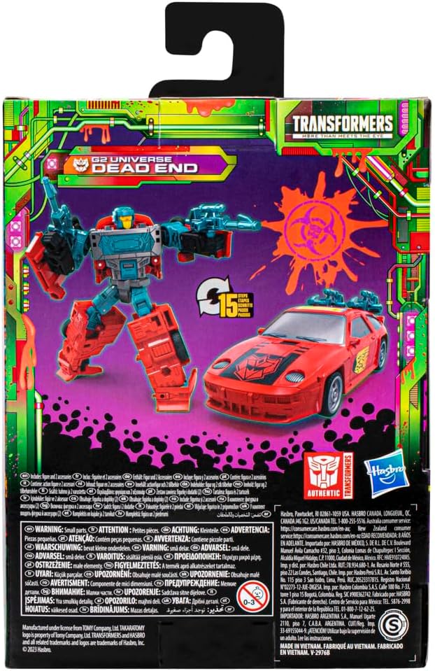 Figura de ação Transformers Generations Legacy Evolution Deluxe Class G2 Universe Dead End 14 cm