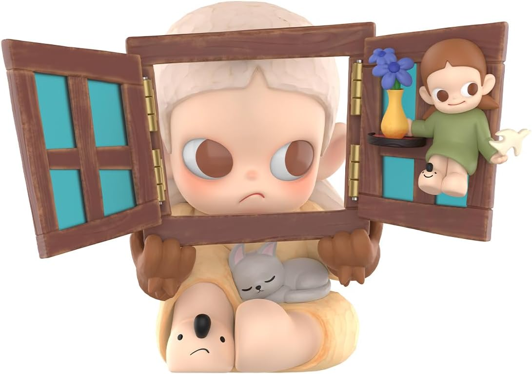 POP MART Zsiga Take It Slow Series Figuras 1 Caixa Articulada Personagem Design Premium Presentes para Mulheres Brinquedo Colecionável Favorito dos Fãs Figura de Ação de Brinquedo