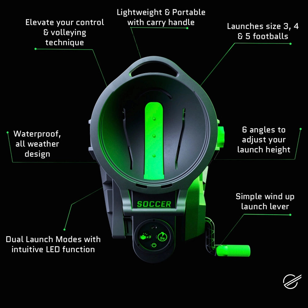Conjunto de treinamento de futebol Strikesphere Soccer Launcher