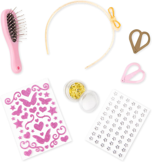 Cabeça de Tália para Penteado da Our Generation – Busto de Boneca para Pentear para Meninas a partir dos 3 Anos | Inclui Acessórios para Pentear