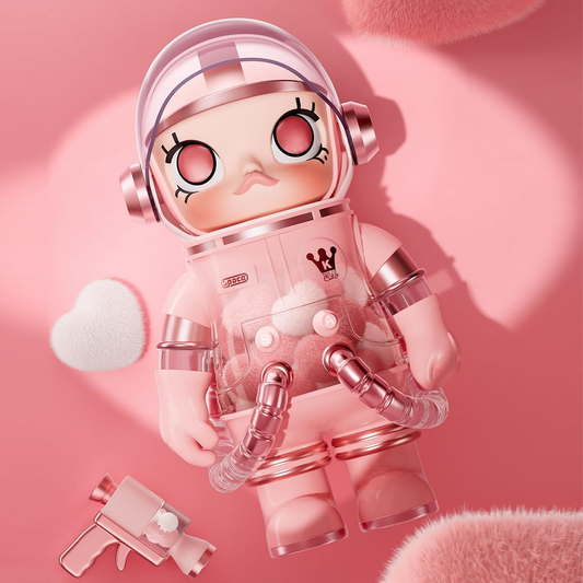 POP MART MEGA 400% SMITTEN LOVE Presentes de design premium para mulheres, boneco de ação colecionável chique favorito dos fãs