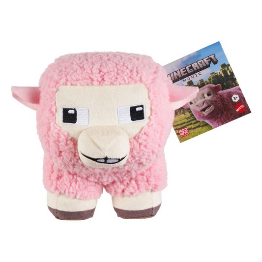 Minecraft Peluche Filme Ovelha Rosa 20cm