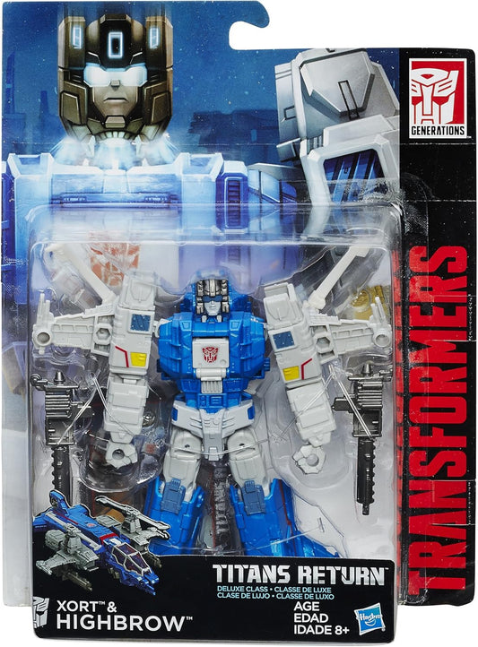 Transformers Generations Titans Return Titan Master Xort e Highbrow