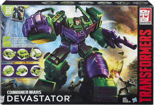 Conjunto de figuras Transformers Generations Combiner Wars Devastator (Exclusivo Amazon)
