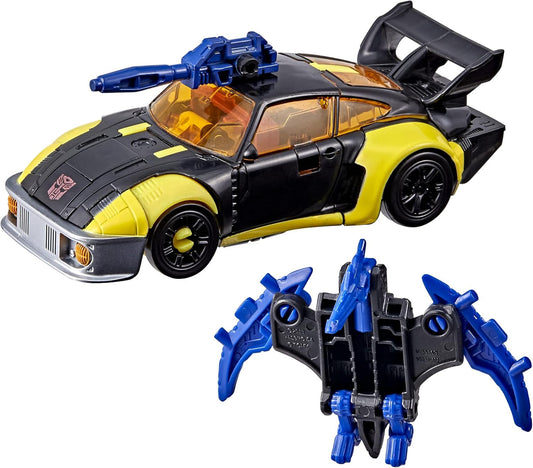 Transformers Generations War for Cybertron Golden Disk Collection Capítulo 2, Autobot Jackpot com Visão, para maiores de 8 anos, 14 cm (Exclusivo Amazon)