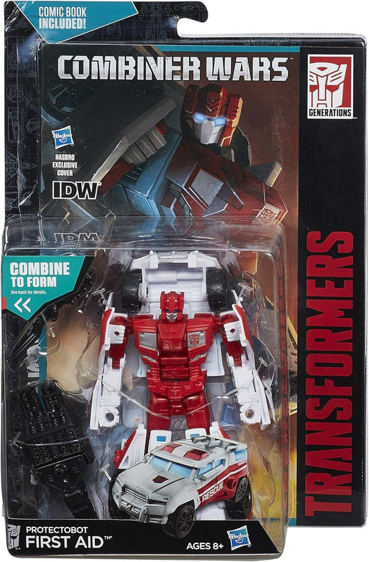 Figura Transformers Generations Combiner Wars Deluxe Class Protectobot First Aid