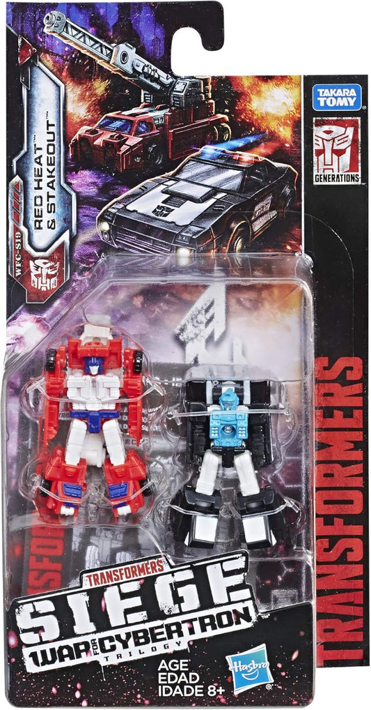 Transformers Generations War for Cybertron: Siege Micromaster WFC-S19 Autobot Rescue Patrol - Pack de 2 figuras de acção - Adultos e crianças a partir dos 8 anos, 3,8 cm (1,5")