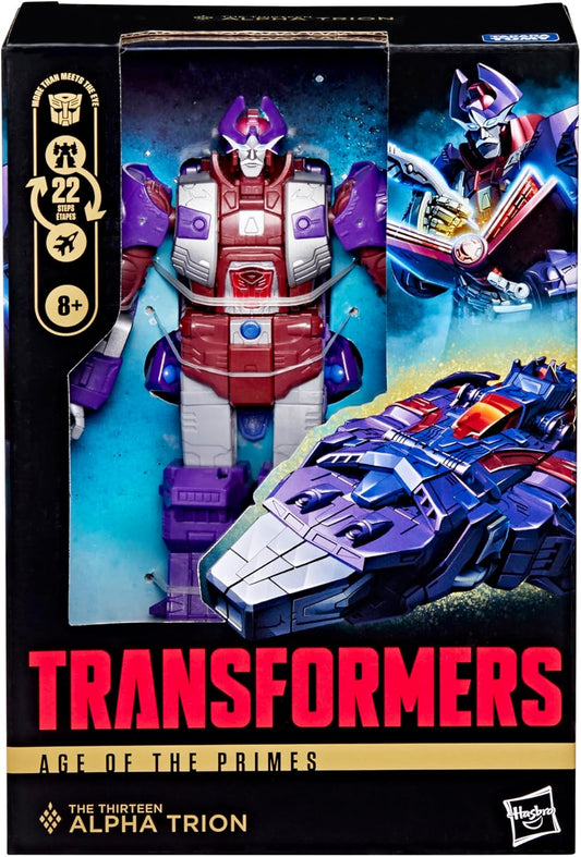 Figura de ação Transformers Age of Primes Voyager Class The Thirteen Alpha Trion