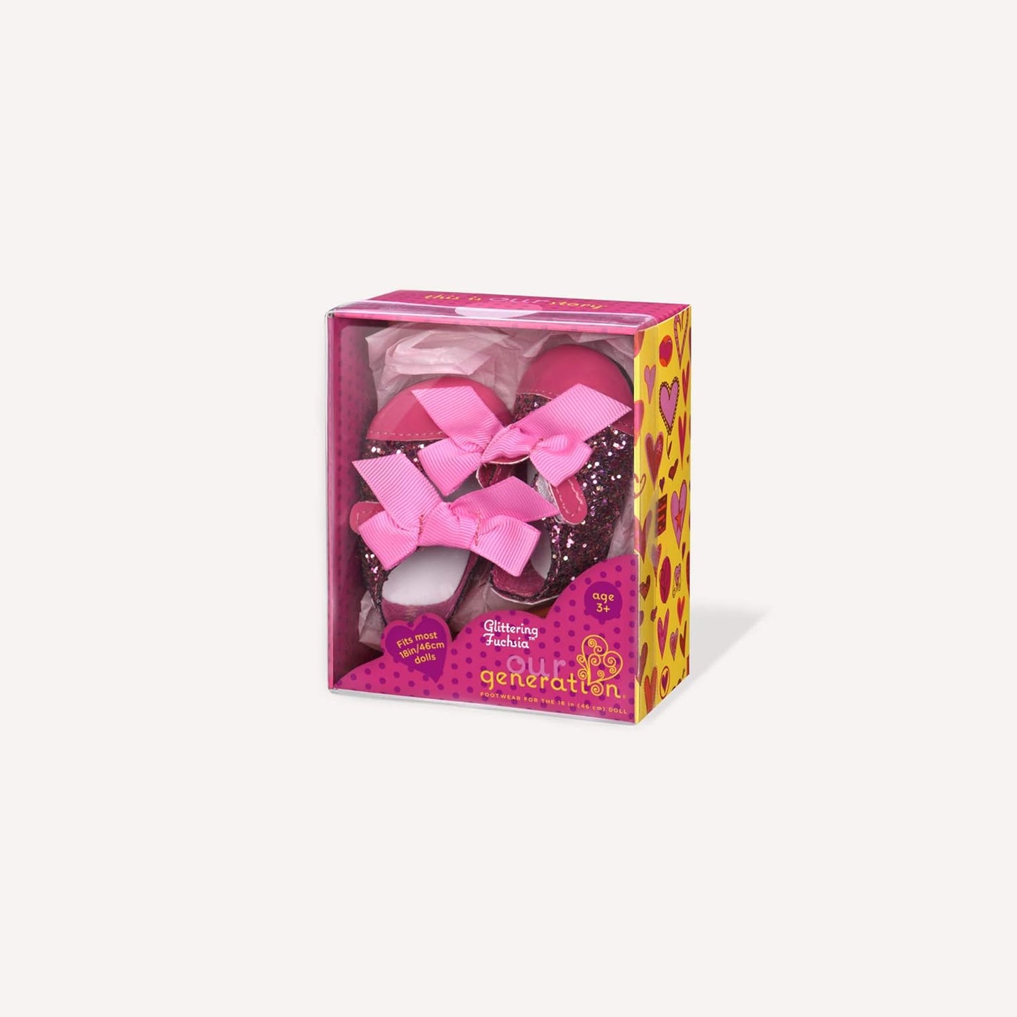 A Nossa Geração - Acessórios OG - Sapatos Brilhantes com Laço