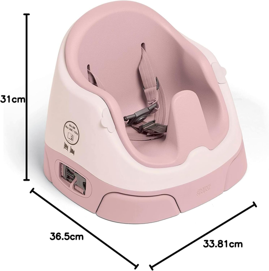 Mamas & Papas Baby Bug Assento elevatório para refeições, tabuleiro removível, cinto de segurança, assento ajustável e pés antiderrapantes