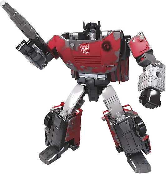 Sideswipe inspirado na série Transformers Generations War for Cybertron