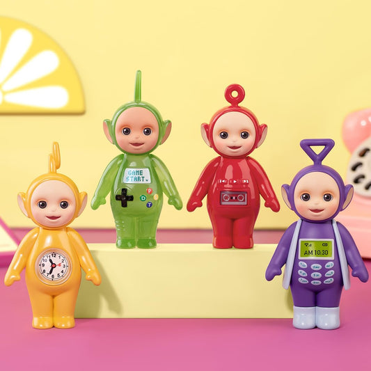 POP MART Teletubbies Po Trendy Figura 1 Caixa Chic Art Toy Articulado Personagem Design Premium Presentes para Mulheres Fãs-Colecionável