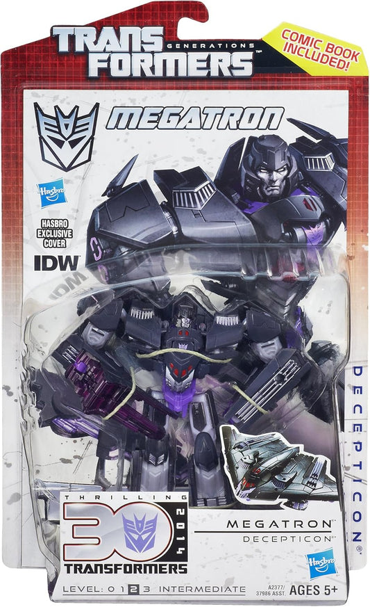 Transformers Generations 30th Anniversary Deluxe MEGATRON com Banda Desenhada