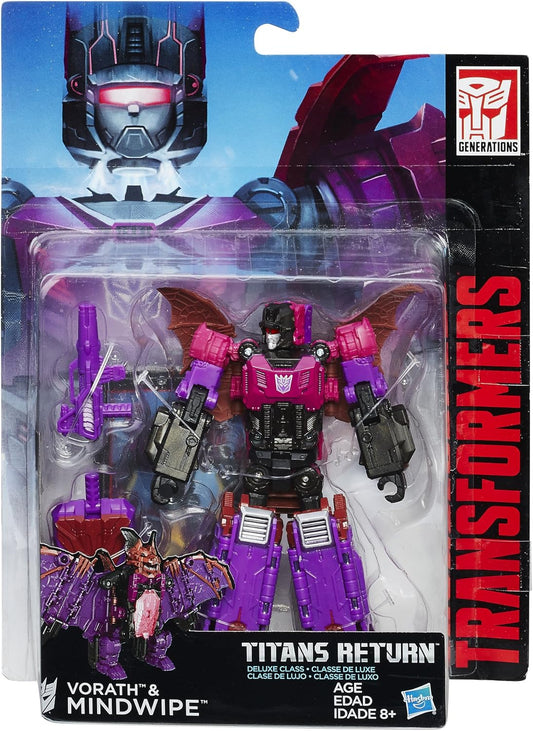 Transformers Generations Titans Return Titan Master Vorath e Mindwipe por Transformers