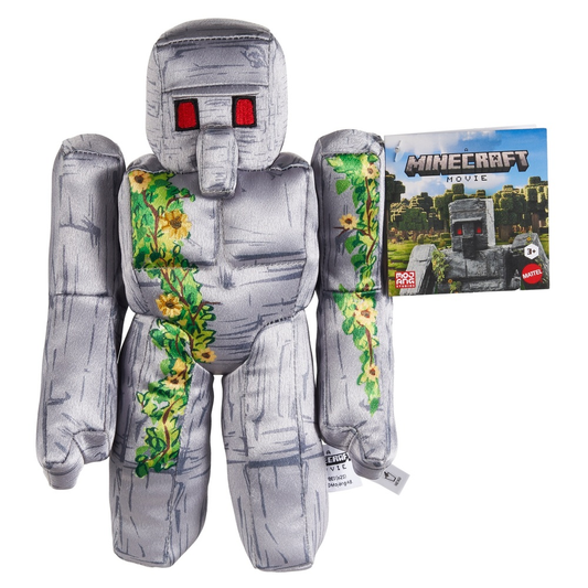 Minecraft Filme Peluche Golem de Ferro 20cm