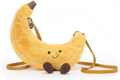 Jellycat Bolsa de banana divertida - C: 7 cm x l: 22 cm x a: 29 cm