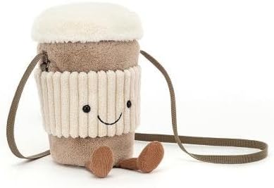 Jellycat Saco divertido para café - C: 13 cm x l: 13 cm x a: 22 cm
