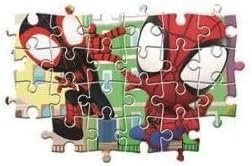 Clementoni - 26476 - Quebra-cabeça Supercolorido - Marvel Homem-Aranha e Seus Incríveis Amigos - 60 peças grandes, Quebra-cabeça para crianças a partir de 4 anos, Quebra-cabeça de desenho animado, Fabricado na Itália