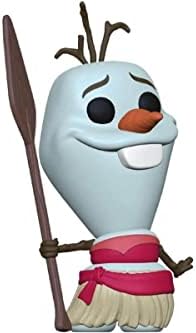 Funko Pop! Disney: Frozen - Olaf como Moana - Exclusivo da Amazon - Figura de Vinil Colecionável - Ideia de Presente - Produto Oficial - Brinquedos para Crianças e Adultos - Fãs de Filmes - Figura para Colecionadores