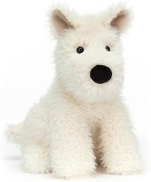 Jellycat Cão Munro Scottie - C: 18 cm x C: 13 cm x A: 23 cm