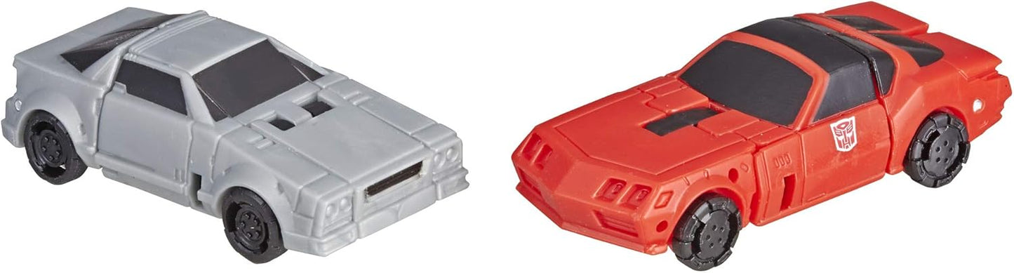 Transformers Generations War for Cybertron: Siege Micromaster WFC-S4 Autobot Race Car Patrol - Pack de 2 Figuras de Acção