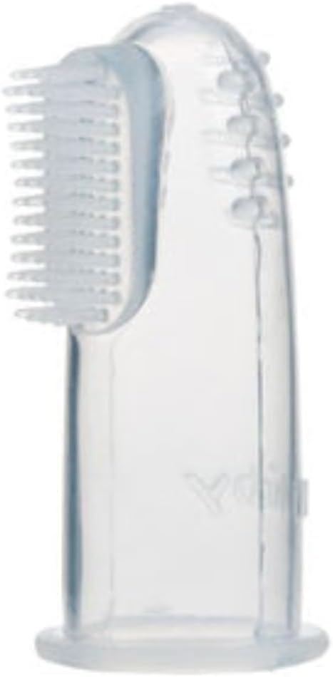 Dr. Talbot's Escova de dedo infantil e massageador de gengiva - 2 peças - 3+ meses