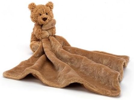 Jellycat Chupeta Bartholomew Bear - C: 13 cm x c: 34 cm x a: 34 cm