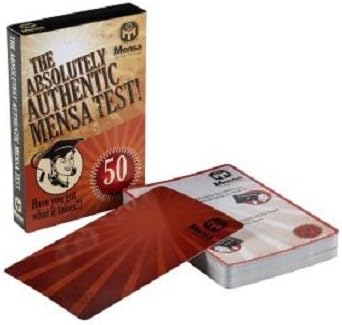 Uau, o teste Mensa absolutamente autêntico