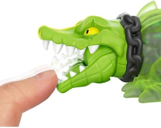 Heróis de Goo Jit Zu Goo Shifters Primal Rock Jaw Primal Hero Pack, Brinquedo super elástico e super macio, cheio de gosma, com uma transformação de gosma única.