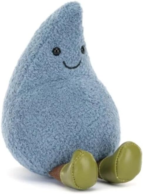 Jellycat Happy Raindrop - A: 13 cm x L: 9 cm x P: 9 cm