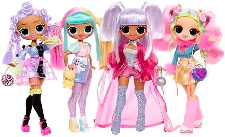 L.O.L. Surprise! OMG Boneca - Miss Royale - Inclui 1 boneca fashion, vem com roupas fabulosas, colecione todas as 4