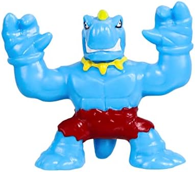 Heróis de Goo Jit Zu Minis, Pacote Mega com 10 Miniaturas. Estique, aperte e batalhe com 10 miniaturas em um único pacote!