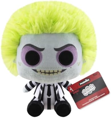 Funko Pop! Pelúcia: Terror - Beetlejuice - Ideia de Presente de Aniversário - Produto Oficial - Pelúcia para Crianças e Adultos - Ideal para Fãs de Anime e Namoradas