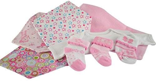 Conjunto de 4 caixas de cupcakes com meias para bebês