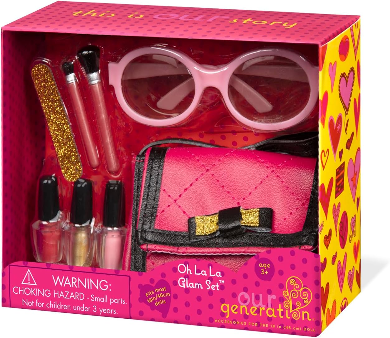 CONJUNTO DE ACESSÓRIOS STAR, multicolor