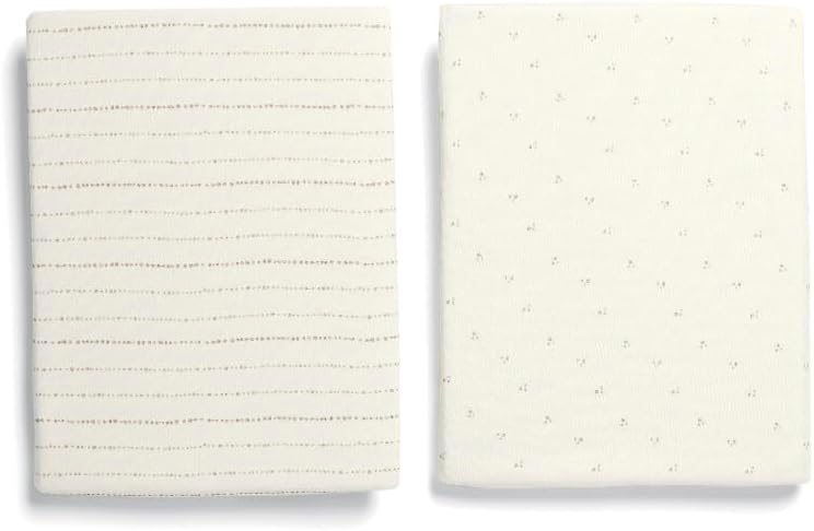 Lençóis com elástico universais Mamas & Papas 2, cor aveia