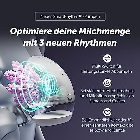 Elvie Bomba | Bomba de mama elétrica dupla vestível (escudos de 21 mm/24 mm) - portátil inteligente com viva-voz e aplicativo A menor bomba inteligente mais silenciosa, 3 unidades, pacote com 2