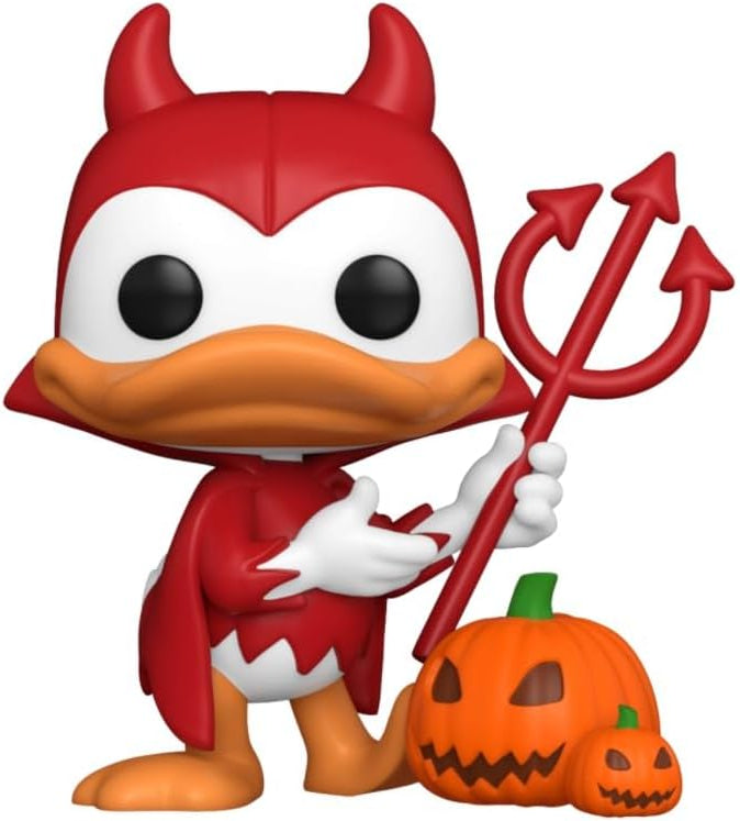 Funko Pop! Disney: Pato Donald Diabo - Probabilidade de 1/6 para variante rara de Chase - Pato Donald - Figura colecionável de vinil - Ideia para presente - Produtos oficiais - Brinquedos para crianças e adultos - Fãs de TV