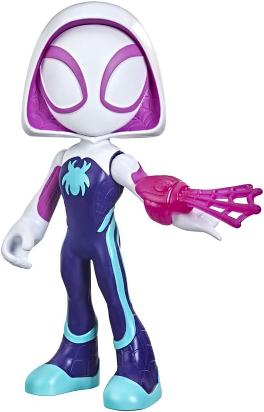 Homem-Aranha e seus amigos incríveis - Figura de ação gigante do Homem-Aranha Fantasma da Hasbro Marvel, brinquedo de super-herói para pré-escola, crianças a partir de 3 anos, multicolorida