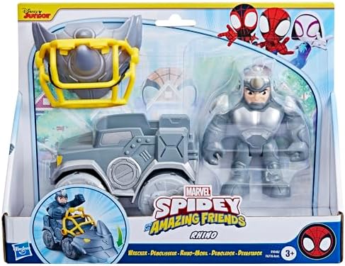 Conjunto de veículos de brinquedo do Homem-Aranha e seus amigos da Hasbro - Exclusivo da Amazon