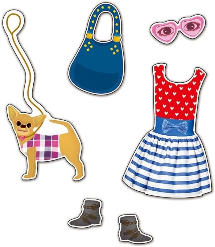 Galt Toys, livro de adesivos de moda, livros de adesivos infantis, a partir de 4 anos