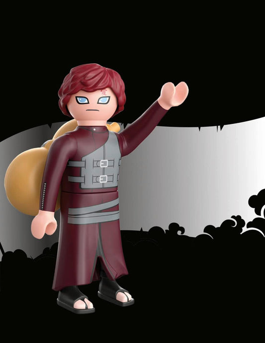 Playmobil 71103 Naruto: Conjunto de figuras Gaara, Figura de colecionador de anime Naruto Shippuden, Playset adequado para crianças e fãs com mais de 5 anos