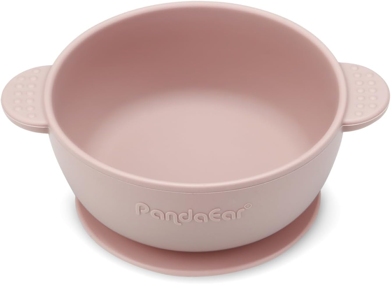 PandaEar Tigelas de silicone com ventosa para bebês | Conjunto com 3 tigelas com ventosa para bebês, crianças pequenas e bebês | Conjunto de tigelas para alimentação de bebês | Macias, seguras e livres de BPA,