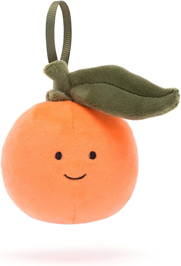Jellycat Festive Folly Clementine - A: 7 cm x C: 8 cm