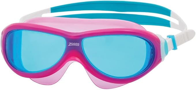Zoggs Máscara Phantom Junior rosa branco tom azul